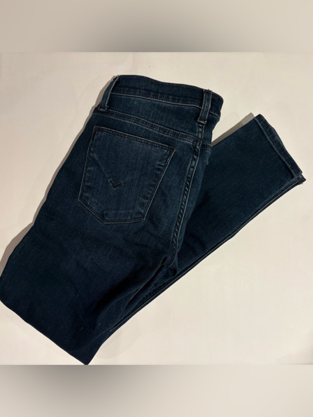 Hudson Nico Mid-Rise Super Skinny Jeans Women’s Sz 24 Dark Wash Indigo Stretch